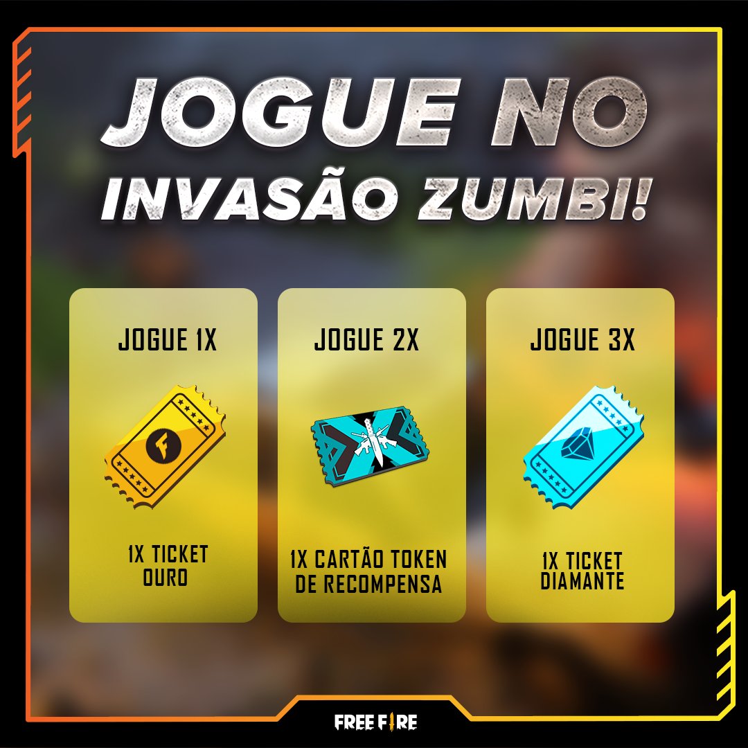 Modo Invasão Zumbi retorna hoje no Free Fire