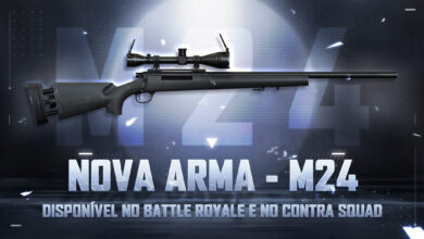 Free Fire anuncia a nova arma M24