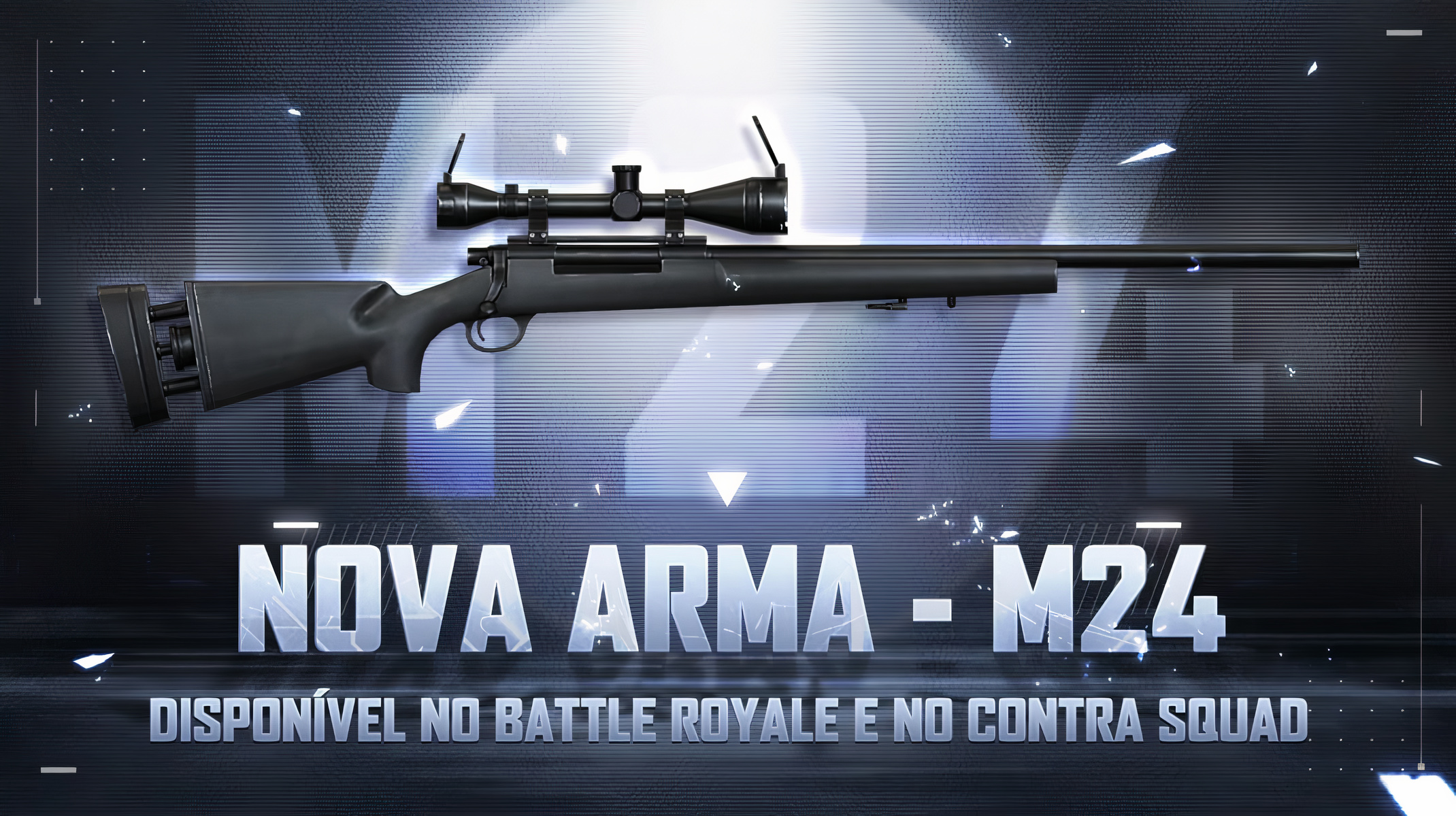 Free Fire anuncia a nova arma M24