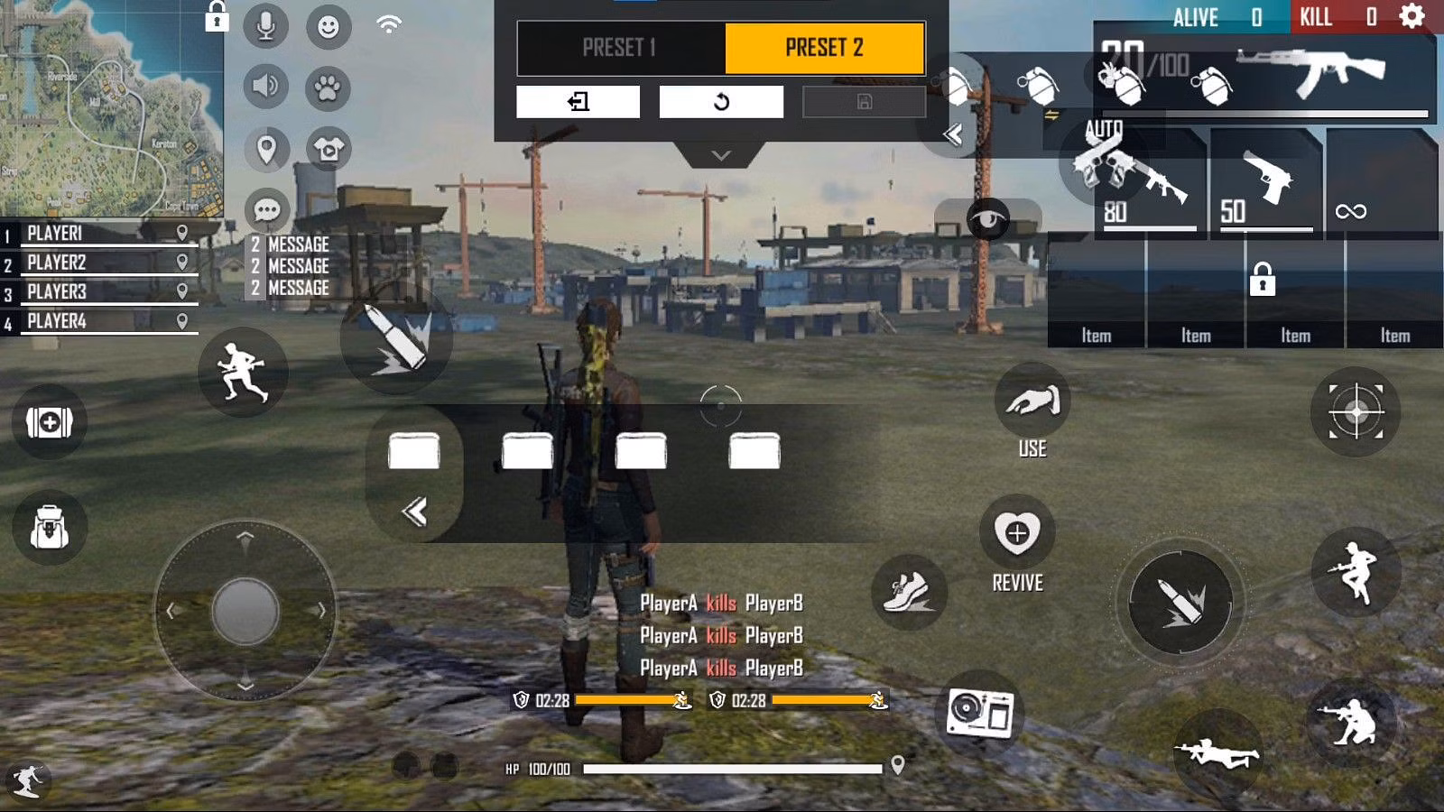 Melhor HUD do Free Fire para estilo de jogo agressivo e alta taxa de KD