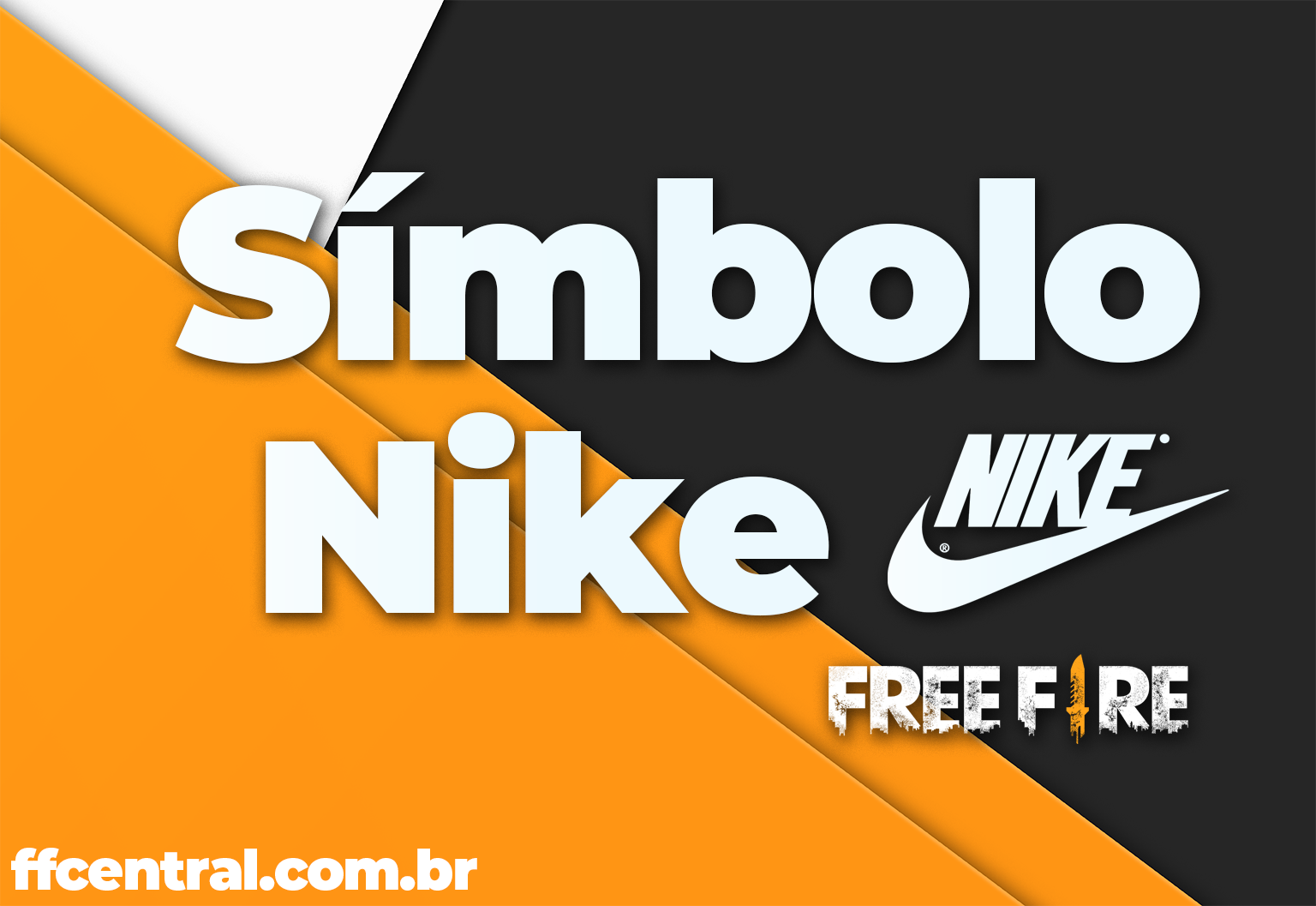 Símbolo da Nike para Nick no Free Fire: e Colar ✓ - Free Fire