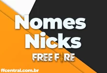nomes free fire