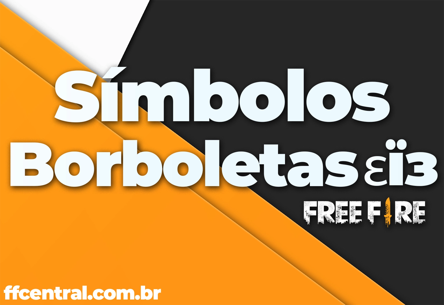 simbolo borboletas para nick