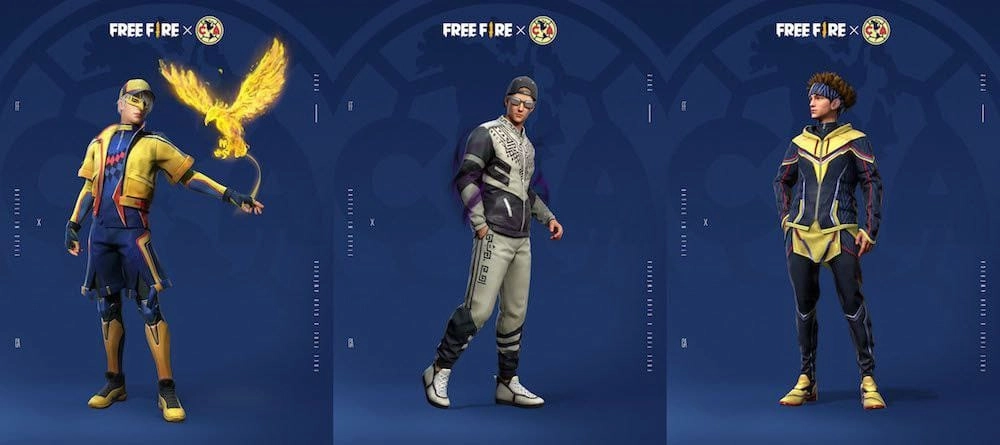 free fire patrocinador oficial club américa