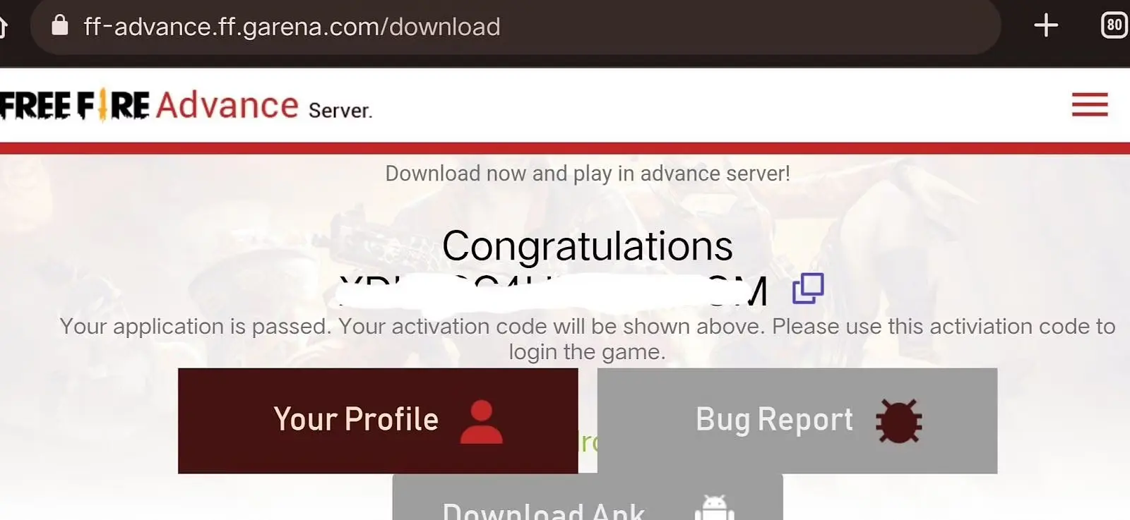 Requisito do Código de Ativação do Free Fire Advance Server: Como