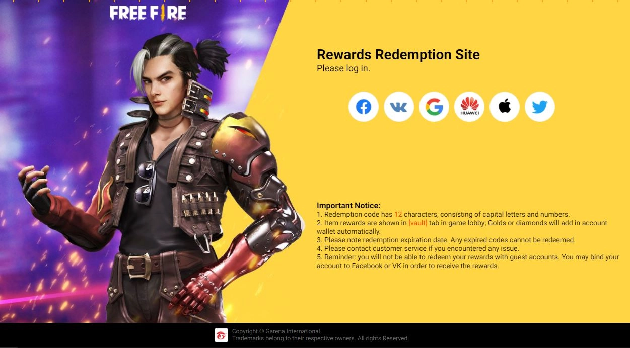 CODIGUIN FF: código Free Fire do Demon Slayer; Resgate no Rewards