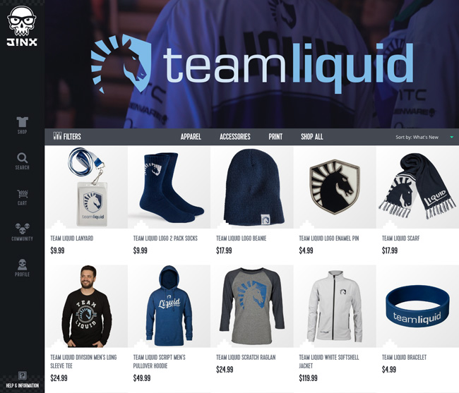 team liquid loja brasil