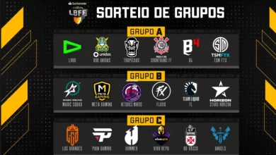 Grupos da oitava edição da Liga Brasileira de Free Fire (LBFF) são definidos