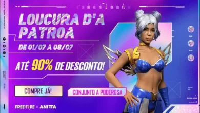 Loucura d'A Patroa Como pegar o Conjunto A Poderosa no Free Fire (2)