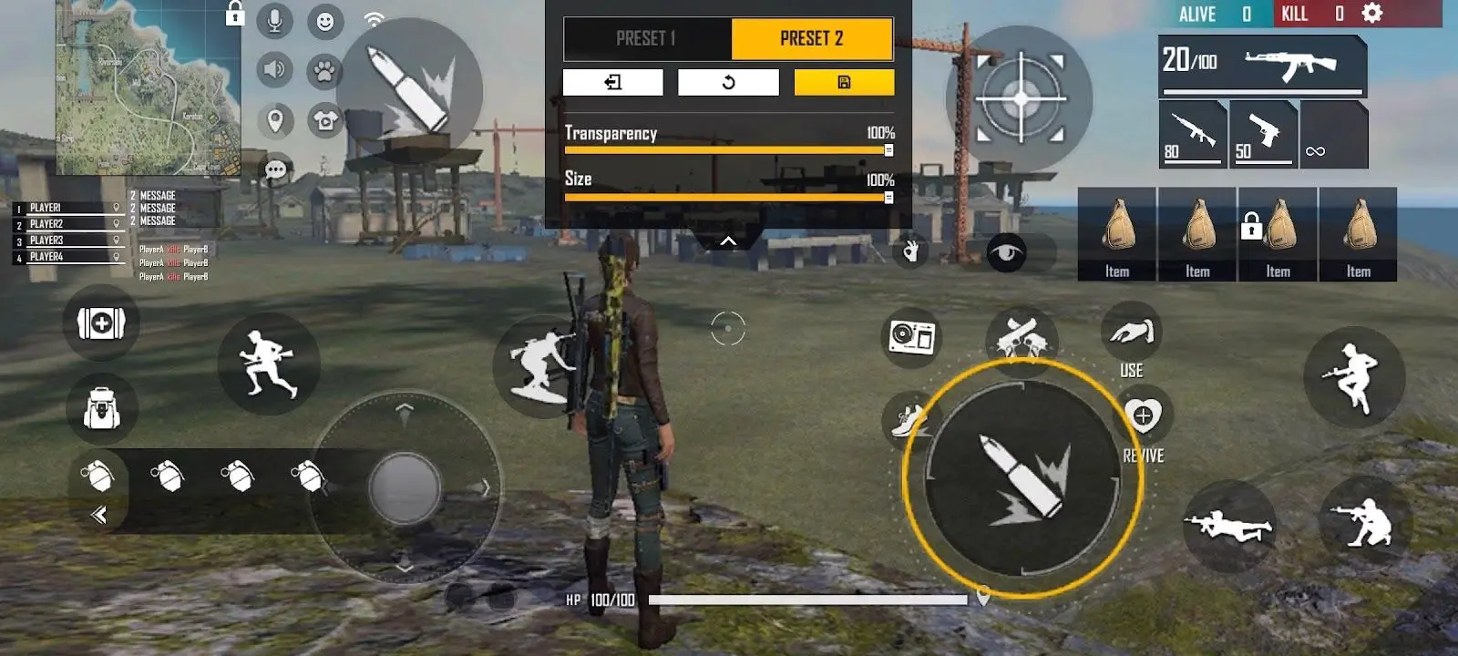 Melhor layout de 4 dedos do Free Fire para novos jogadores 2022