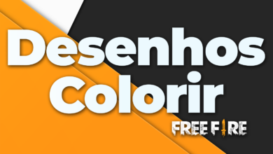 desenhos free fire para colorir