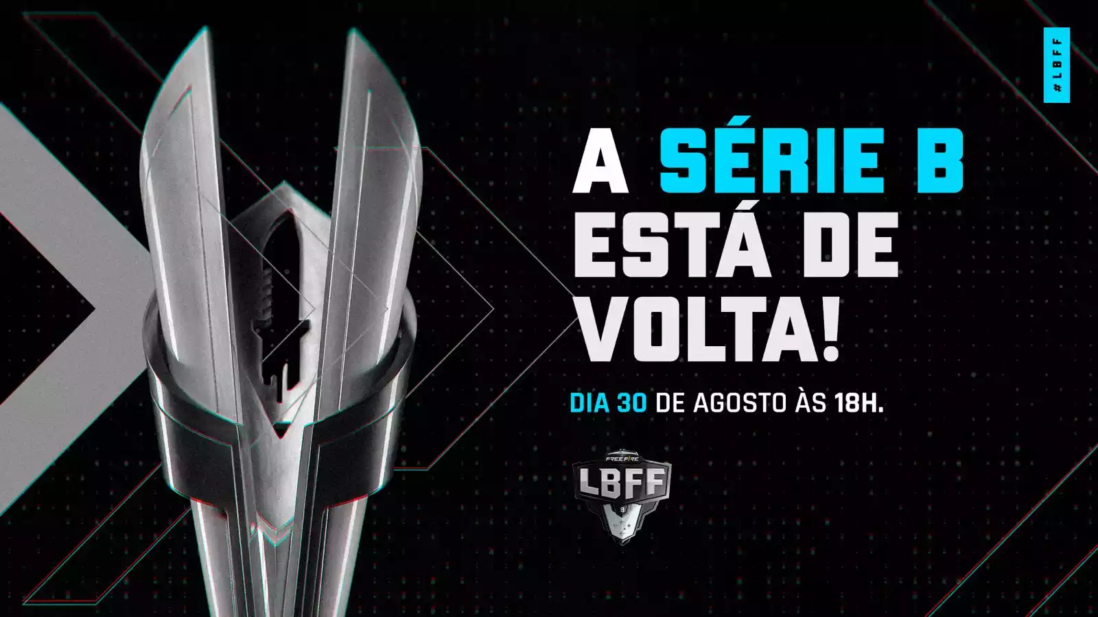 LBFF 8 Série B começa em 30 de agosto