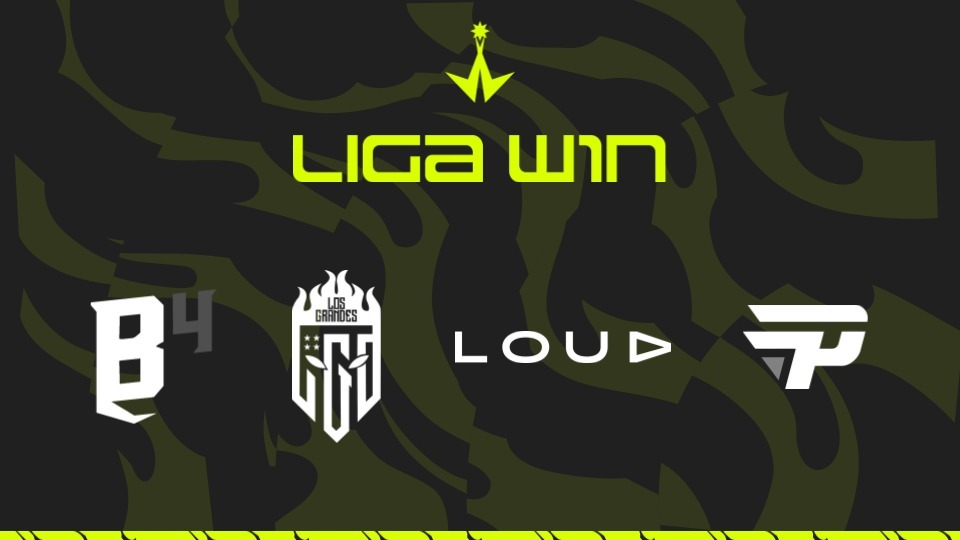 LOUD, Los Grandes, B4 e paiN se unem para lançar a Liga W1N, liga multigaming de esports